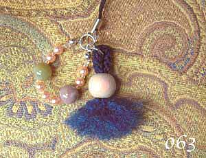 【珠とり屋】★ストラップ063/キジ科ヒナ◆