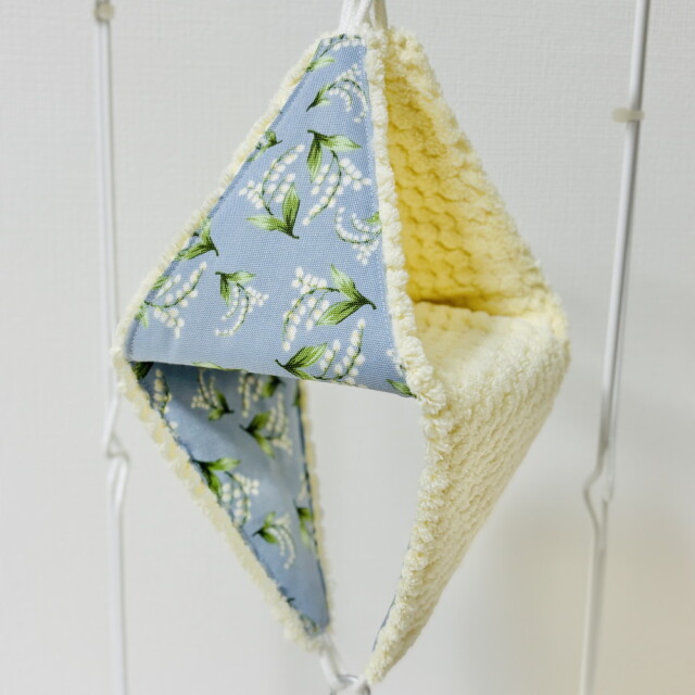 Oyakata★【タオル生地】バードテントM＊きつね他 はるべー】 ☆遊べるピタッとテントM/タオル（ピンク