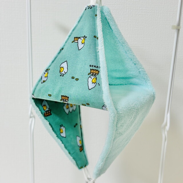 ANNA【タオル生地】バードテントM＊アヒルと花束 ANNA様専用【タオル生地】バードテントM＊アヒルと花束 はるベー】☆