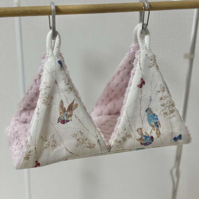 ANNA【タオル生地】バードテントM＊アヒルと花束 ANNA様専用【タオル生地】バードテントM＊アヒルと花束 はるベー】☆