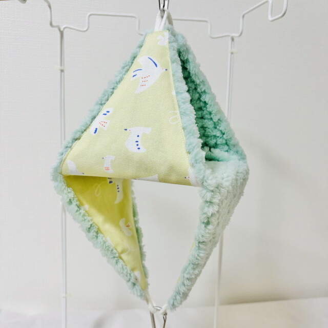 はるべー / ★リバーシブルCHANGEテント【L】ワッフルボア（ジュラグリーン）／ カモメ 柄