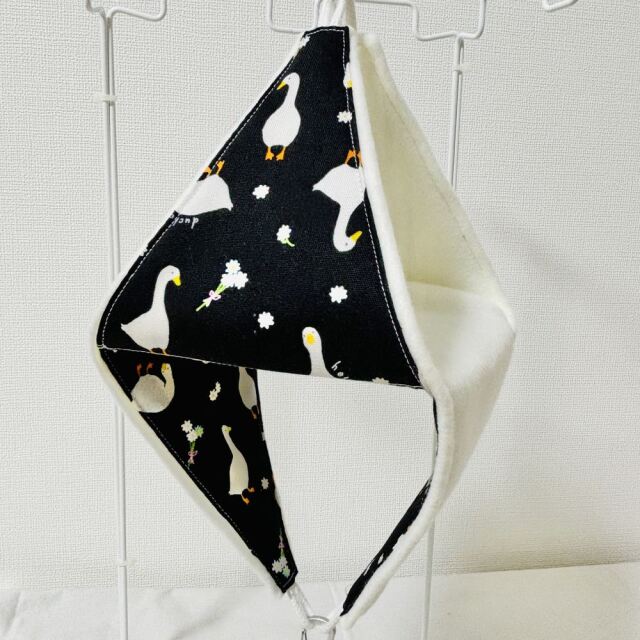 はるべー / ★リバーシブルCHANGEテント【LL】フリース（ホワイト）／アヒル柄