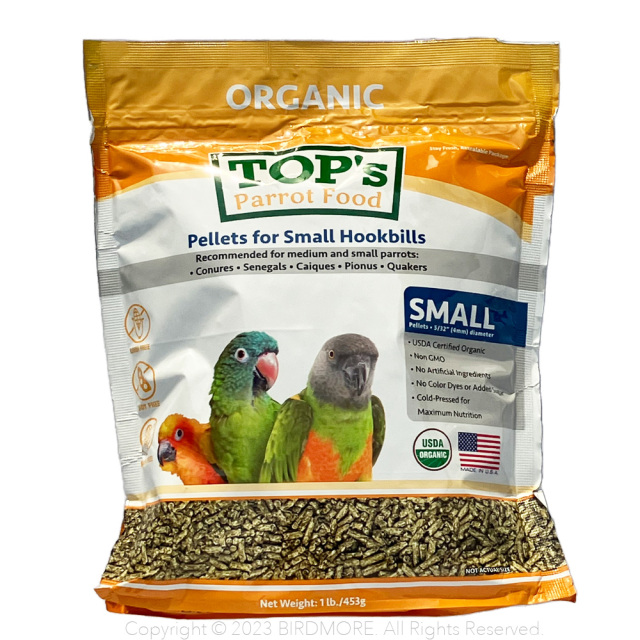 9991986【トップスパロットフード】スモールサイズ 453g 鳥専門店