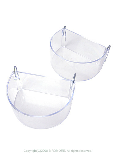 9992261【コバヤシ】半月中2個組・抗菌クリア