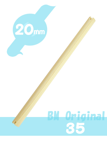 9992289【BMオリジナル】★止まり木350x20mm/35パラキート・オウム用