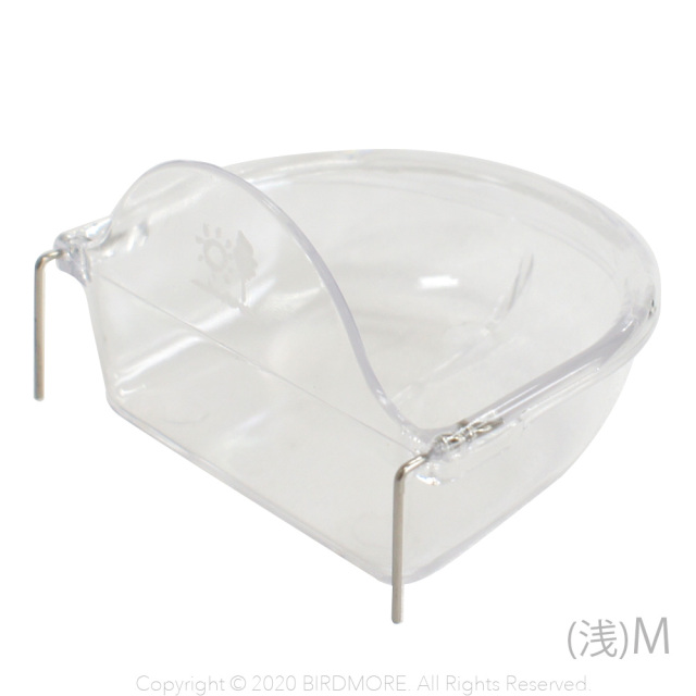 激レア♡レディー♡食器 9993850【サンコー】浅型バード食器M 鳥専門店 BIRD MORE