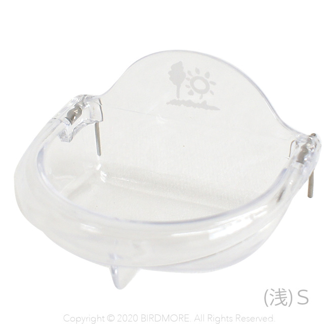 9993851【サンコー】浅型バード食器S 鳥専門店 BIRD MORE
