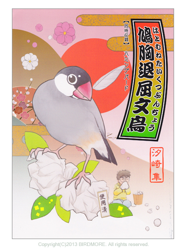 9994089【イーフェニックス】鳩胸退屈文鳥◆