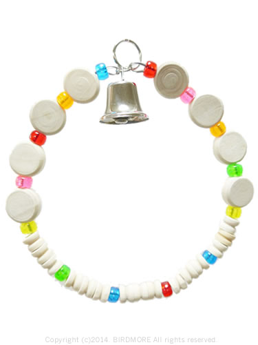 9996082【ALOHA HEAVEN】オリジナルステンレスベル＆リング 1個 鳥専門