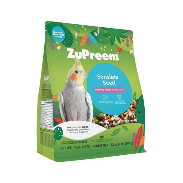 9996575【ズプリーム】センシブルシード　中型インコ用　907g