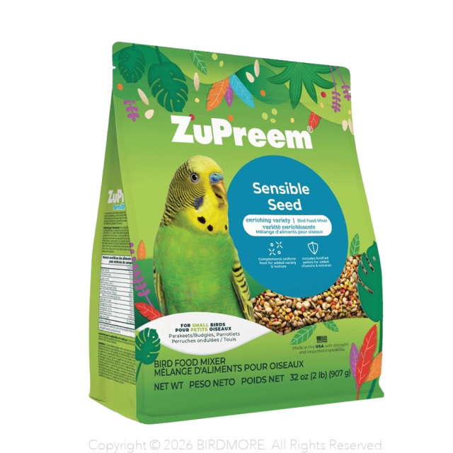9996576【ズプリーム】センシブルシード　小型インコ用　907g