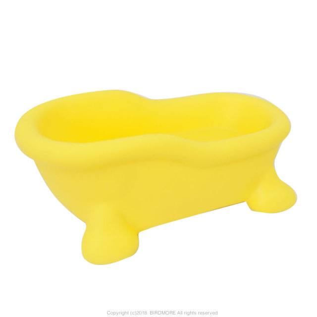 9997025【JW】★Inside-the-Cage Bird Bath/イエロー