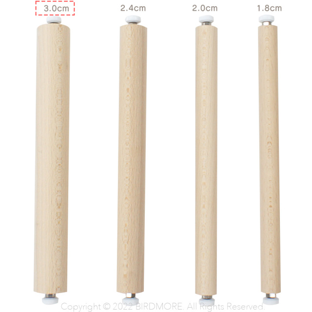 9998631【More Style】with専用止まり木 Lサイズ用 φ30mm