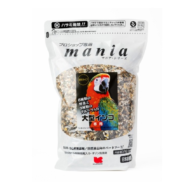 9996110【黒瀬ペットフード】マニア/文鳥専用 1L 鳥専門店 BIRD MORE