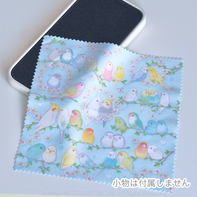 9999435【aoamo】メガネ拭き 鳥専門店 BIRD MORE