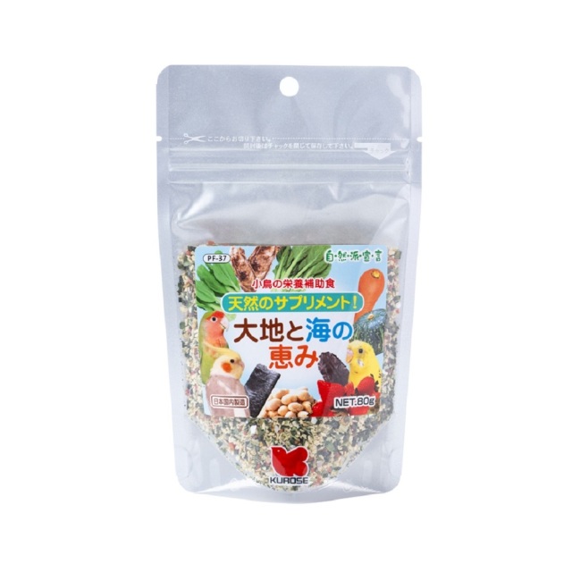 9999539【黒瀬ペットフード】自然派宣言/大地と海の恵み 80g