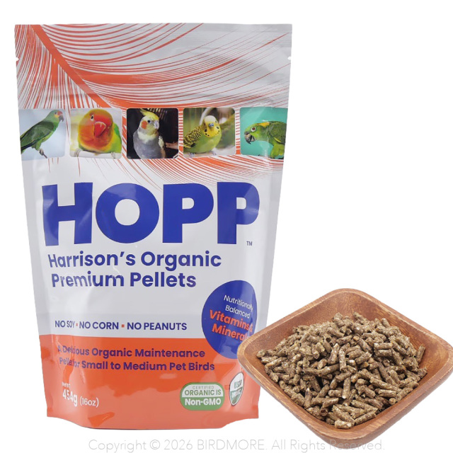 9999624【ハリソン】オーガニックプレミアムペレット 454g