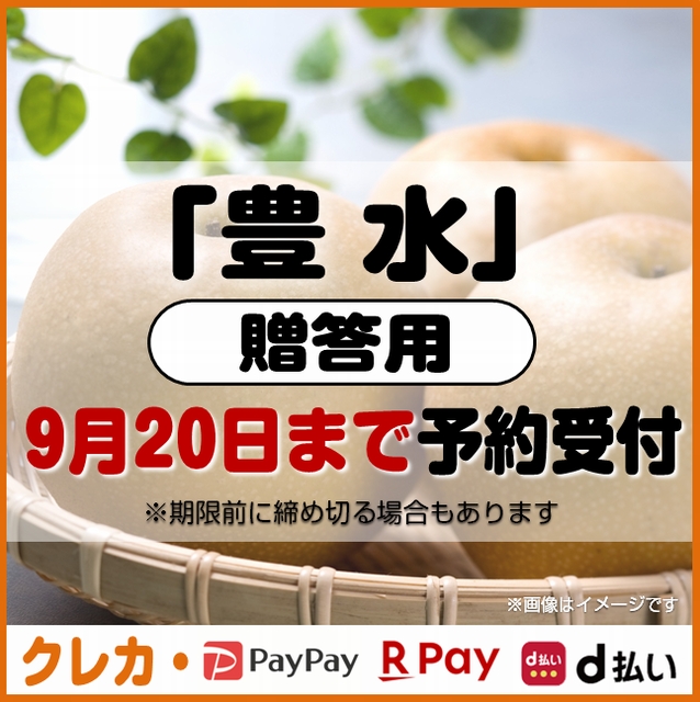 豊水梨　贈答用