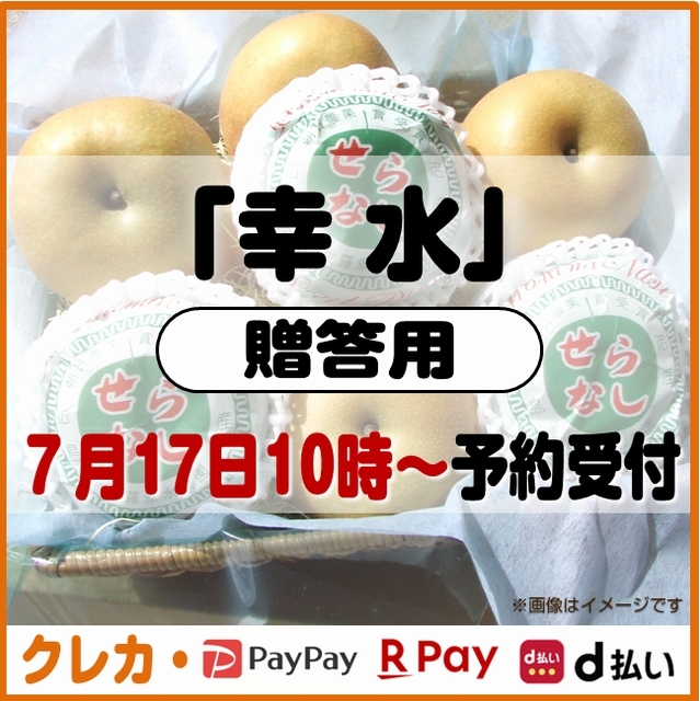 幸水梨　贈答用