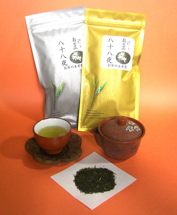都城茶　八十八夜　100g　袋入り