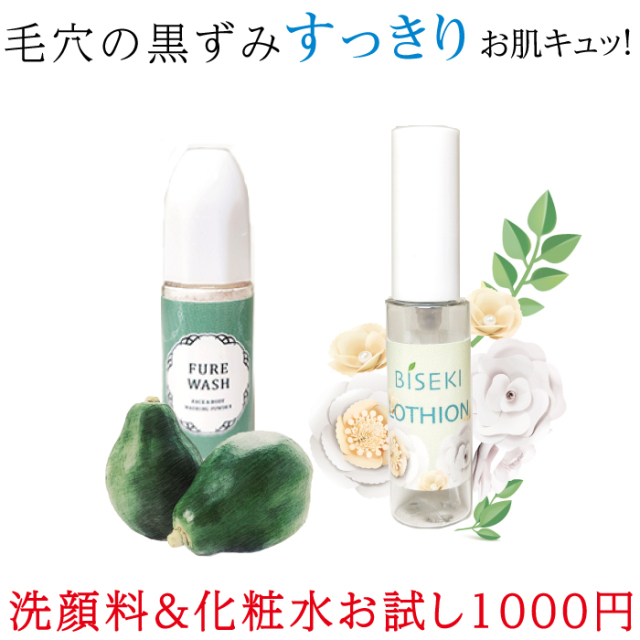 フレウォッシュ6g　+　ビセキローション10ml