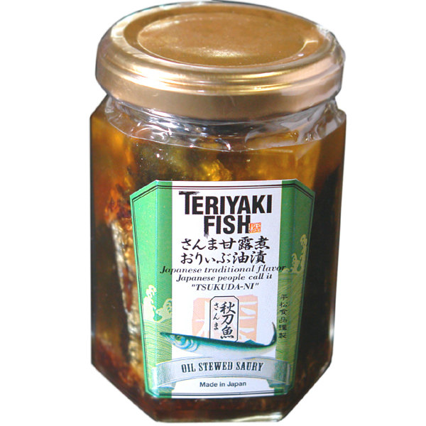 TERIYAKI FISH さんま甘露煮おりぃぶ油漬 KWPさんま甘露煮おりぃぶ油漬
