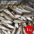 【調理用】≪漁師から産地直送≫琵琶湖産【天然ワカサギ1kg】鮮魚とれたて冷凍 魚友商店 佃煮、天ぷらに最適！