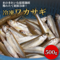 【調理用】≪漁師から産地直送≫琵琶湖産【天然ワカサギ500g】鮮魚とれたて冷凍 魚友商店 佃煮、天ぷらに最適！