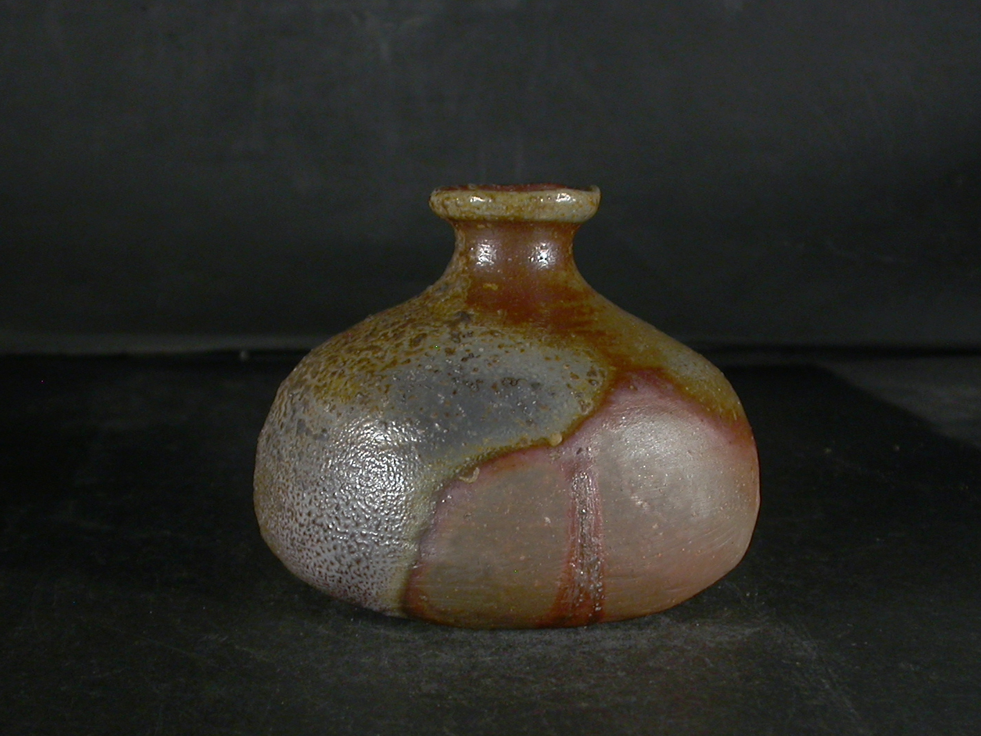 備前焼 登窯 備前焼中堅作家 出井 隆 窯変小徳利2 備前焼卸・小売 六べえ