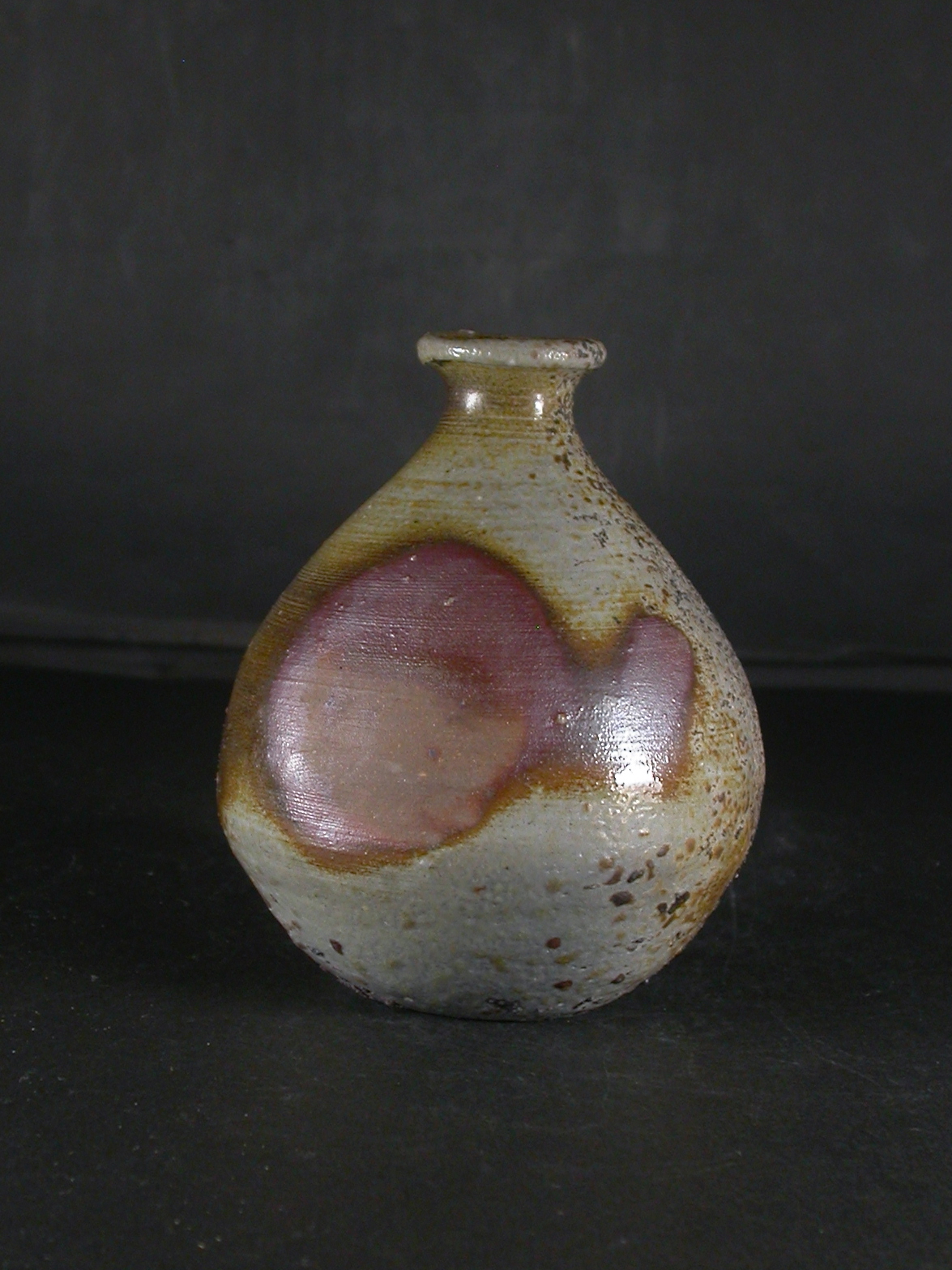 備前焼 登窯 備前焼物故作家 武用 真 共箱付き窯変徳利2 備前焼卸