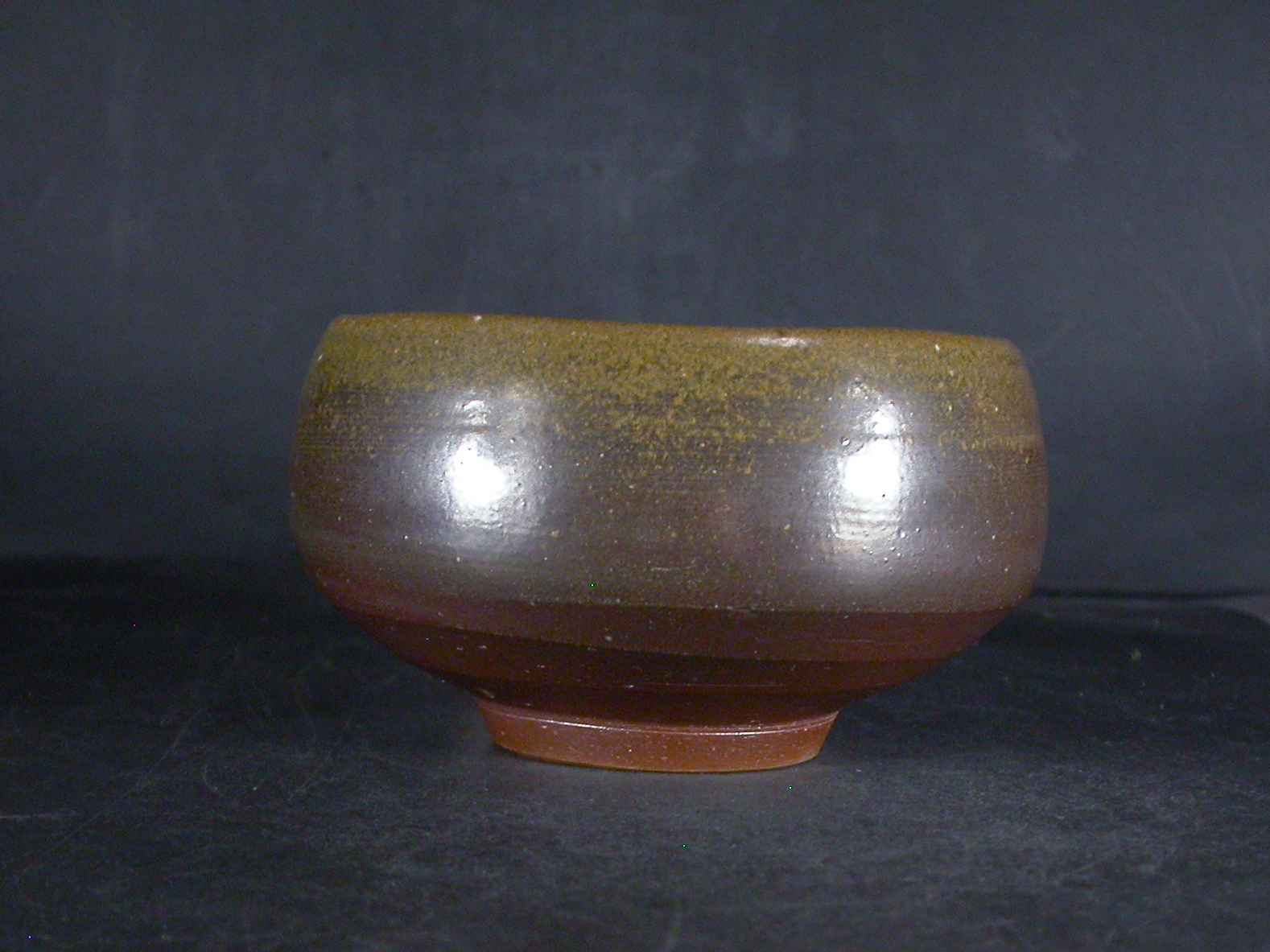 備前焼 登窯 備前焼名門作家 伊勢崎 紳 黄ゴマ抹茶茶碗1 備前焼卸