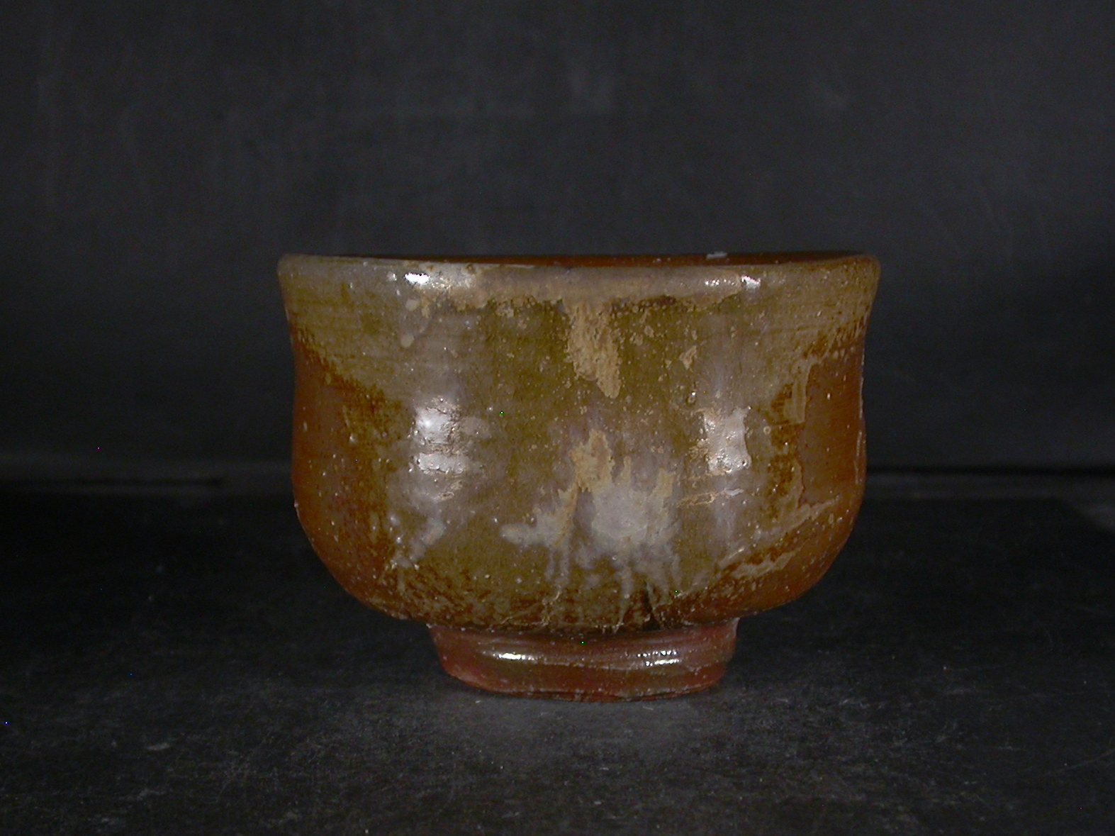 備前焼 登窯 備前焼中堅作家 水谷 清 共箱付き緋襷・黄ゴマ抹茶茶碗4