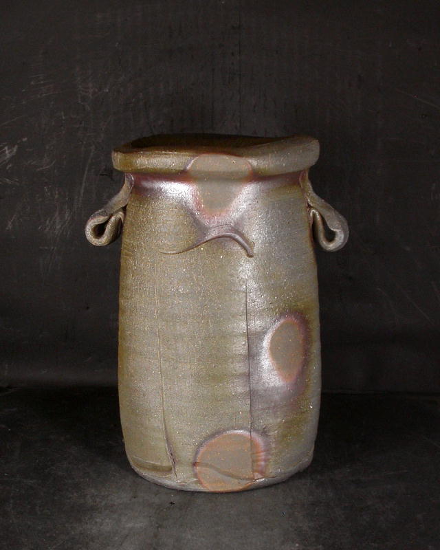 備前焼　斉藤隆　花器　花瓶 備前焼 斉藤隆 花器 花瓶