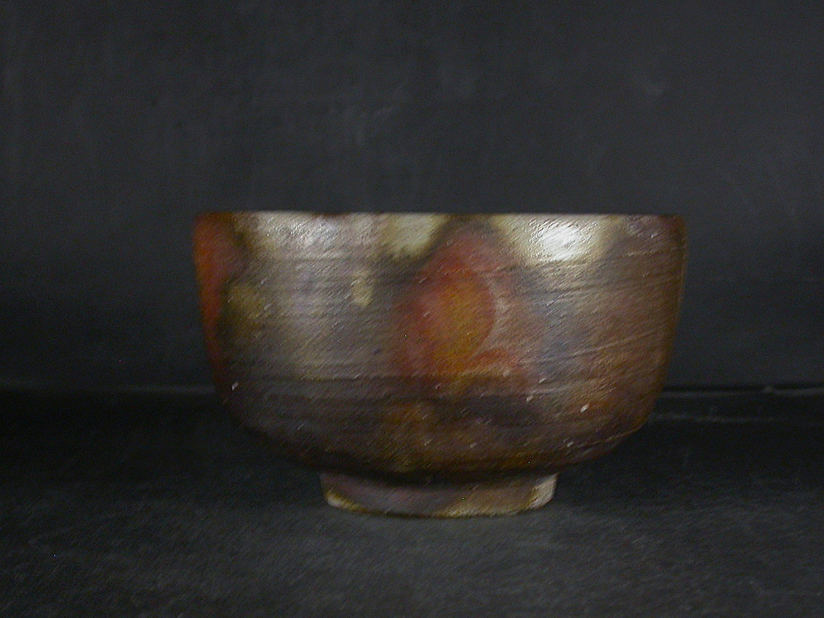 備前焼 矢部篤郎作 茶碗