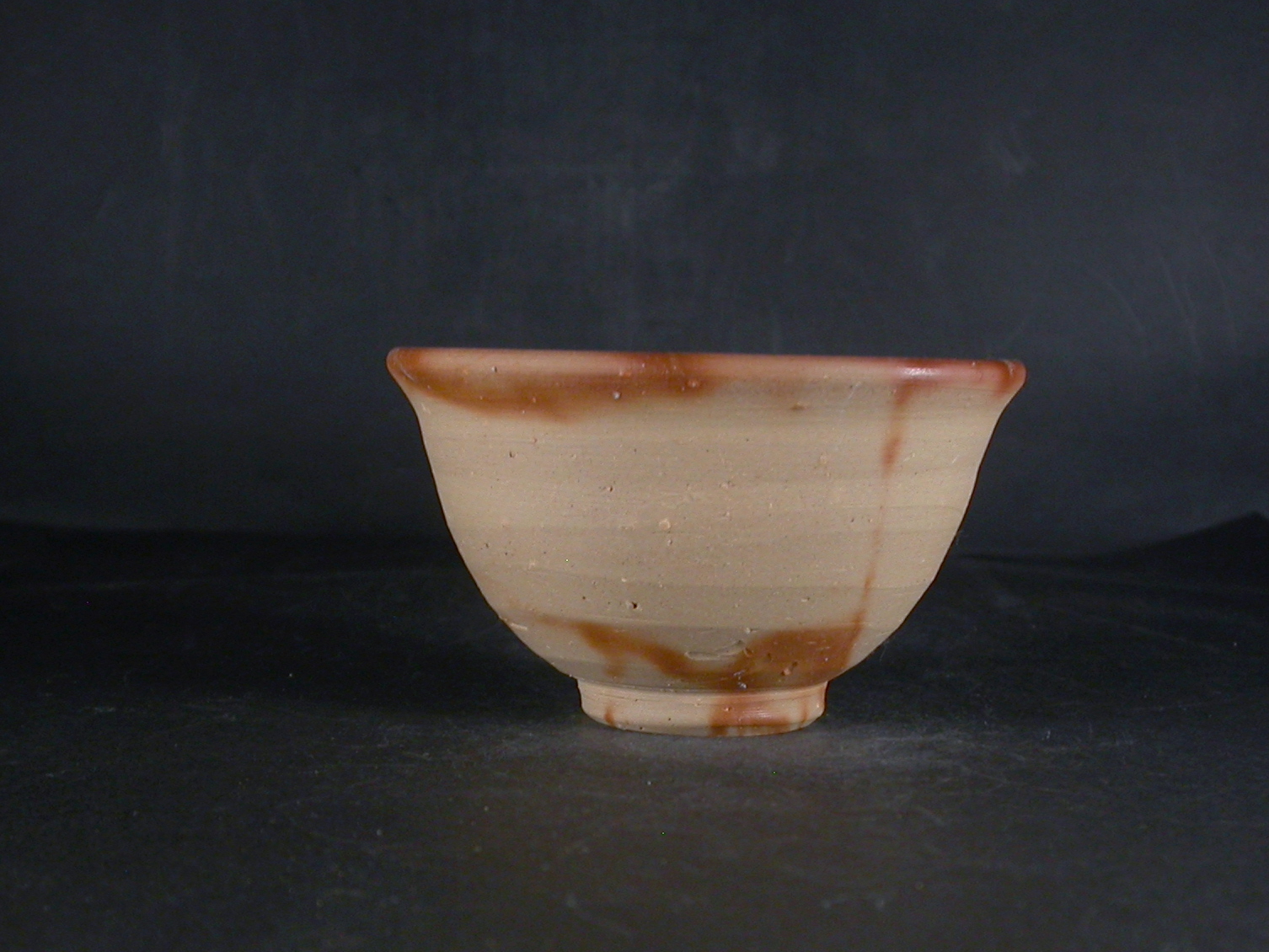 備前焼　茶碗 備前焼 備前焼中堅作家 竹内 靖之（山本） 最新作小振りな緋襷飯茶碗4