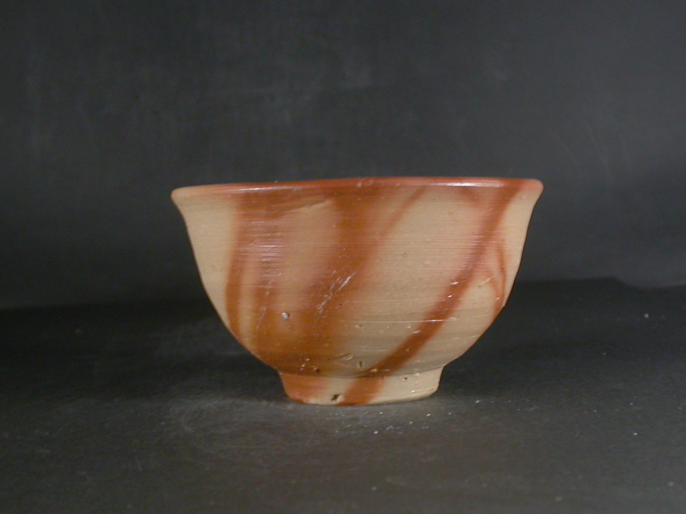 備前焼　備前焼中堅作家　竹内　靖之（山本）　最新作緋襷飯茶碗４