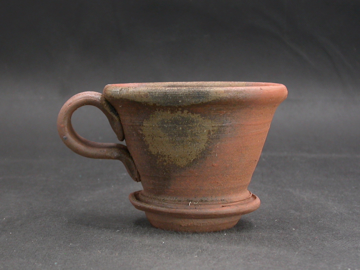 備前焼　登窯　備前焼中堅作家　竹内　靖之（山本）　最新作黄ゴマ緋コーヒードリッパー６