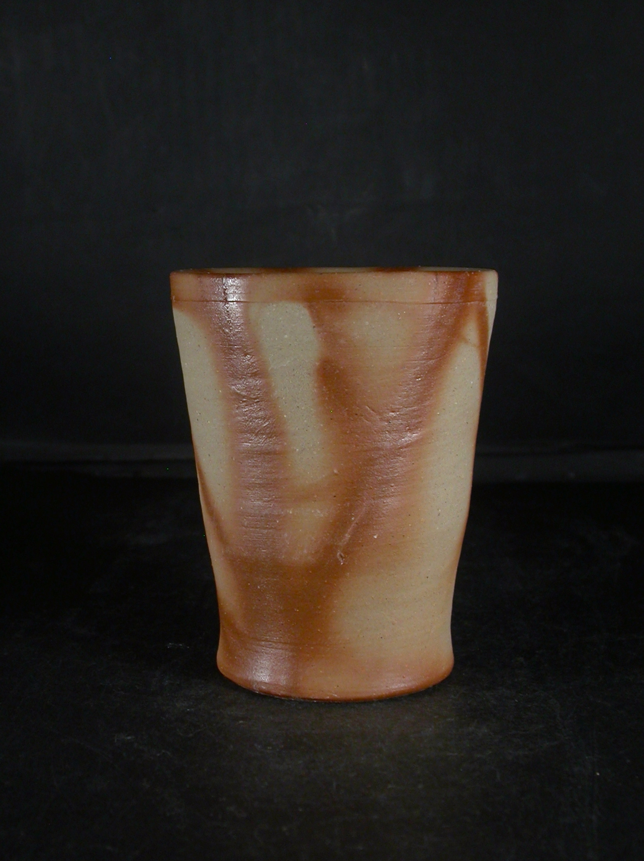 備前焼　備前焼中堅作家　片岡　聖観　緋襷ビール他グラス３９