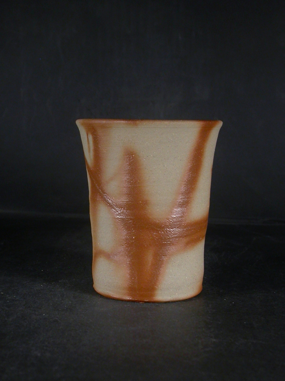 備前焼 登窯 備前焼中堅作家 片岡 聖観 桟切ビール他グラス・フリー