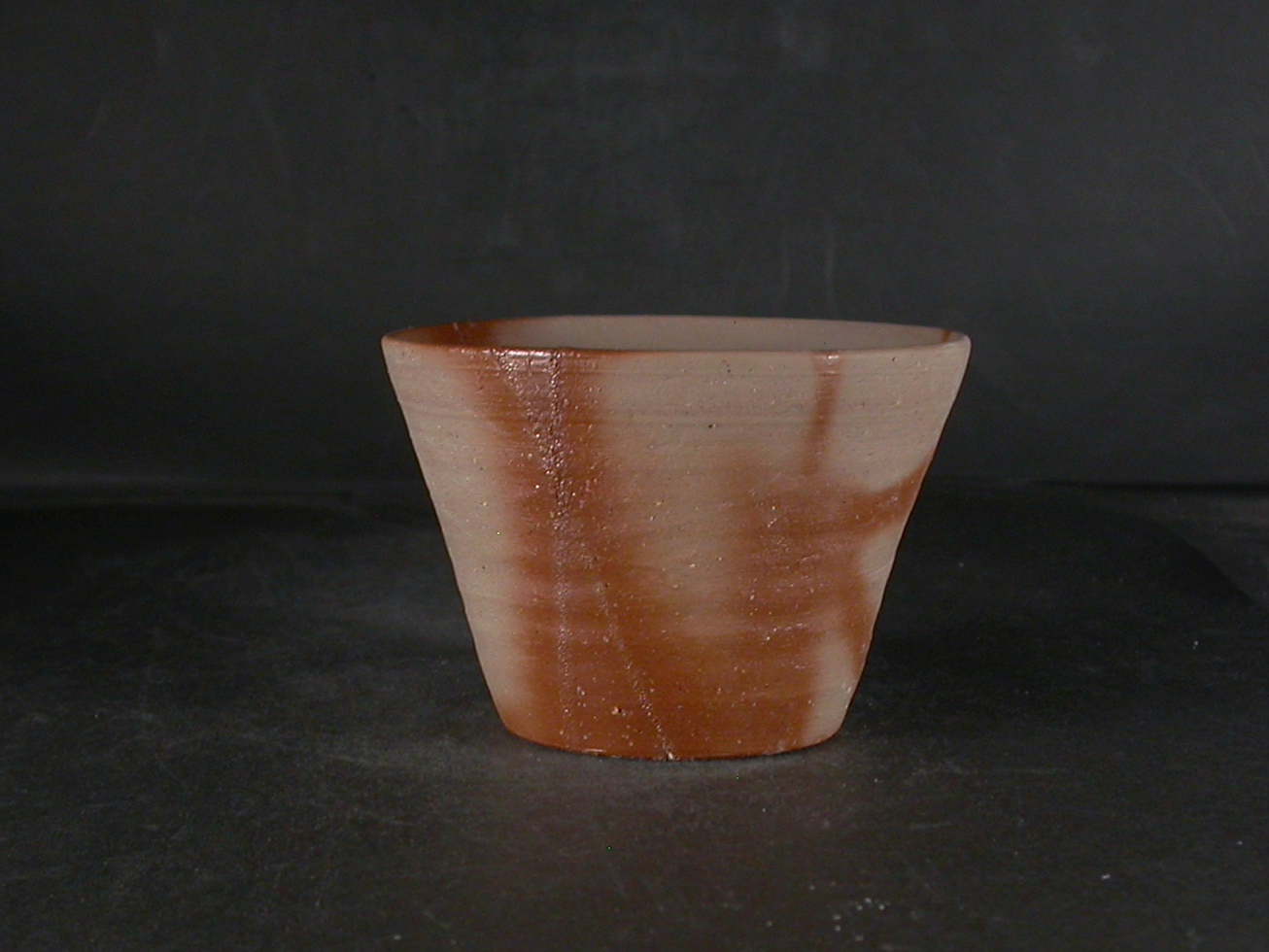 備前焼　備前焼中堅作家　片岡　聖観　 緋襷フリーカップ１２