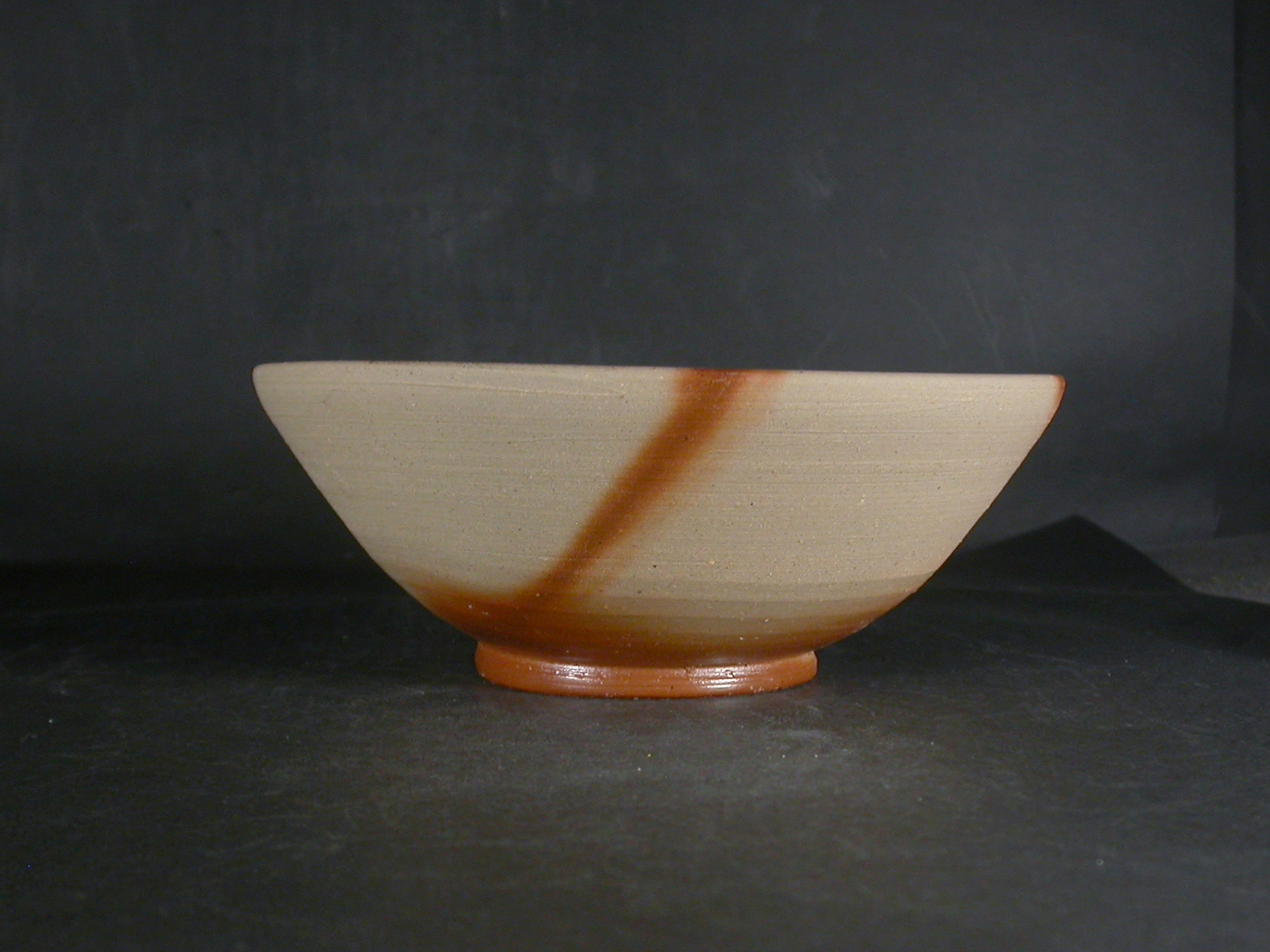 備前焼　備前焼中堅作家　片岡　聖観　緋襷平丼・鉢２