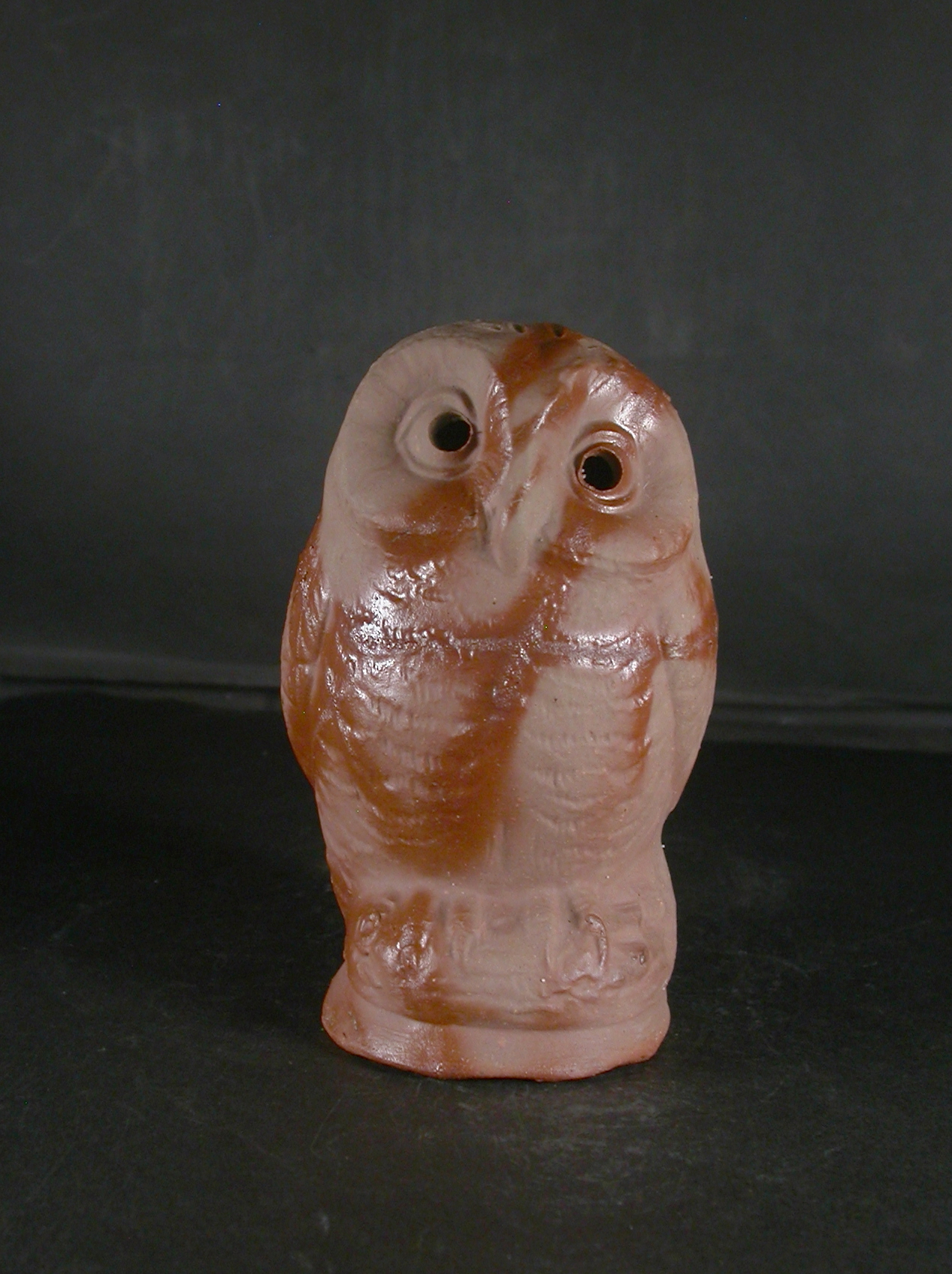 ふくろう  置物   備前焼   ひだすき ふくろう 置物 備前焼 ひだすき
