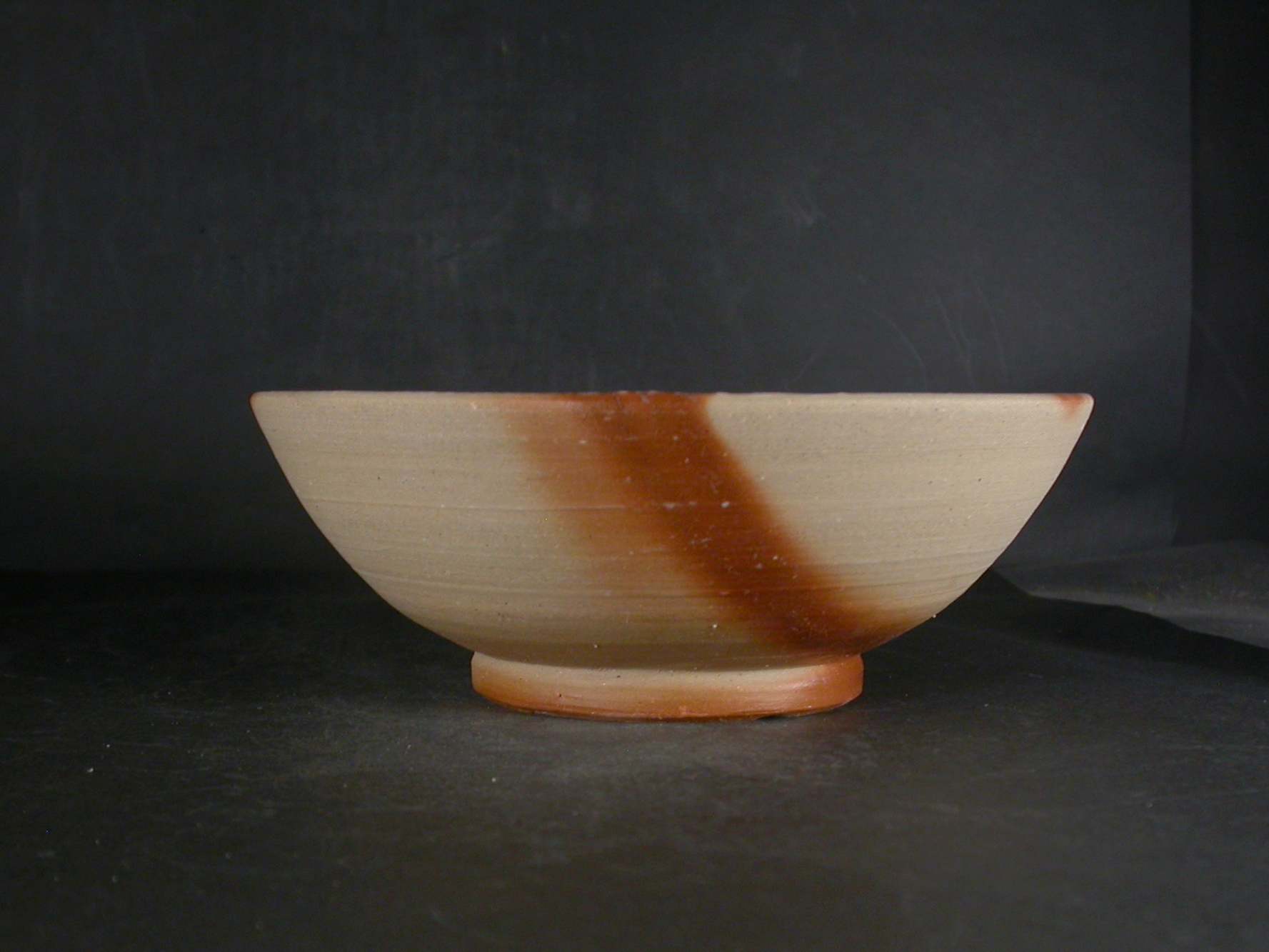 【備前焼】　天皿 備前緋襷コーヒーカップ 皿（ソーサー）セット 備前 備前焼 松本勝哉