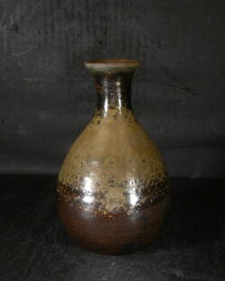 備前焼 登窯 備前焼物故作家 的野 求 伊部手黄ゴマ徳利6 備前焼卸