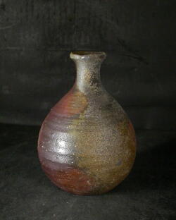 備前焼水谷清 備前焼 登窯 備前焼中堅作家 水谷 清 共箱付窯変徳利6 備前焼卸・小売