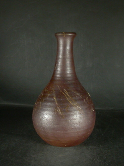 備前焼　登窯　作者不詳　黄ゴマ花入１３