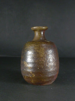 備前焼 登窯 備前焼窯元木村興楽園 15代木村 長十郎友敬 共箱付き黄