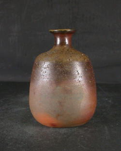 備前焼 登窯 備前焼中堅作家 山下 譲治 黄ゴマ徳利1 備前焼卸・小売