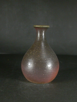 備前焼　登窯　備州窯　山本　宗秀　黄ゴマ徳利１