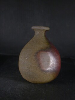 人間国宝　藤原雄作　備前焼　徳利　共箱　共布　略歴付　酒器 m63362521873_1.jpg?1710576839